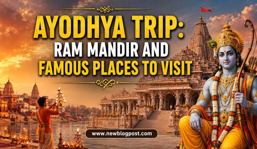 Ayodhya Trip: Ram Mandir and Famous Places to Visit