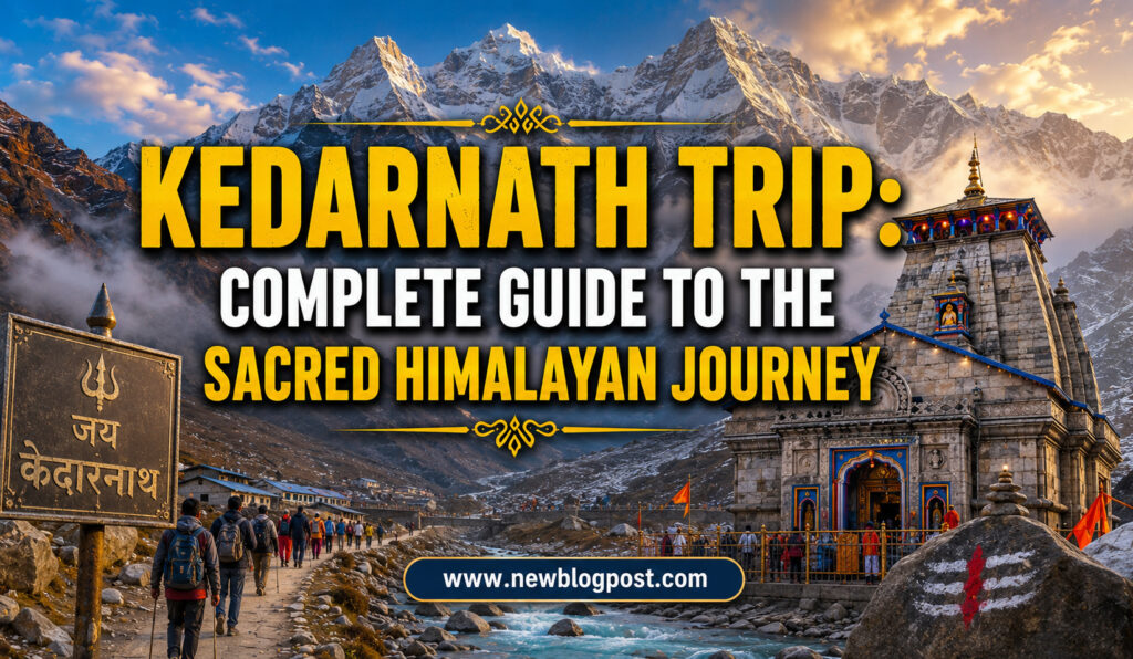 Kedarnath Trip: Complete Guide to the Sacred Himalayan Journey