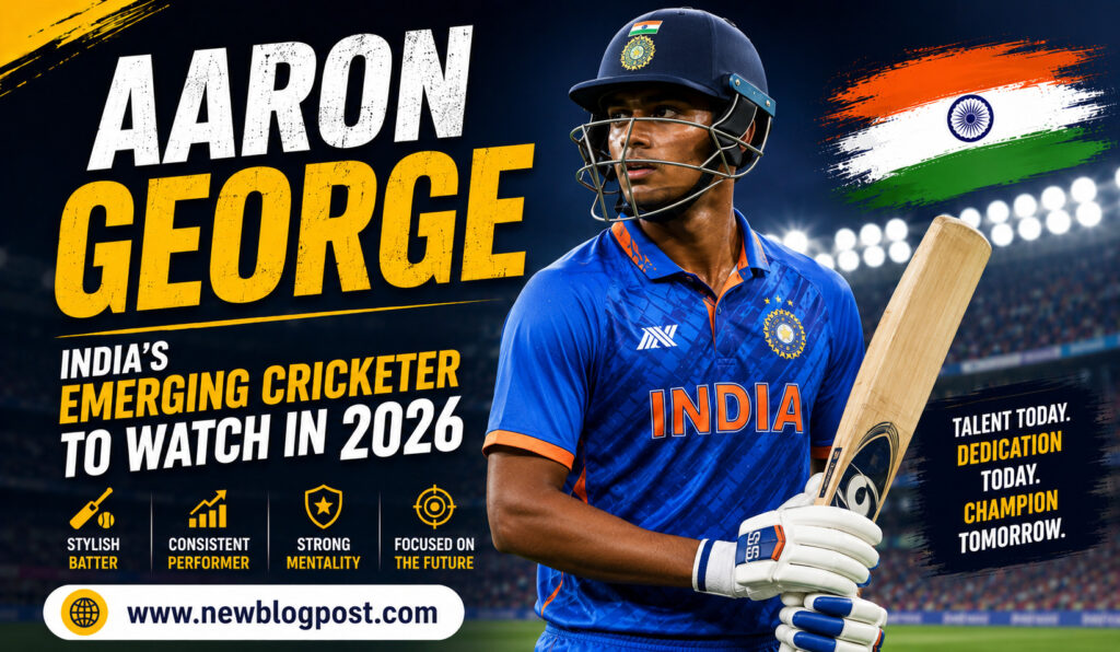 Aaron George: India’s Emerging Cricketer to Watch in 2026