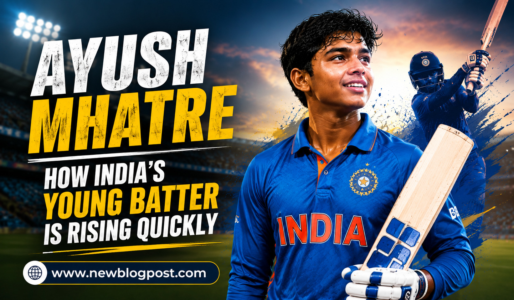 Ayush Mhatre: How India’s Young Batter Is Rising Quickly