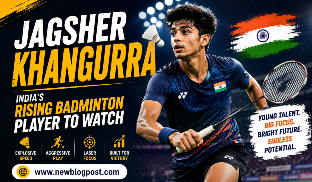 Jagsher Khangurra: India’s Rising Badminton Player to Watch