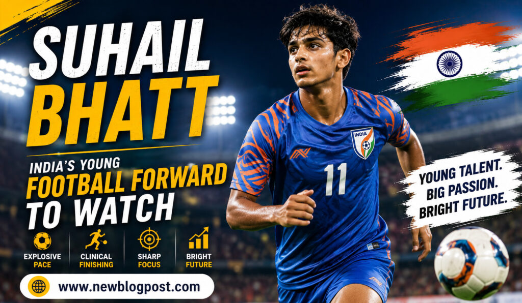 Suhail Bhatt: India’s Young Football Forward to Watch