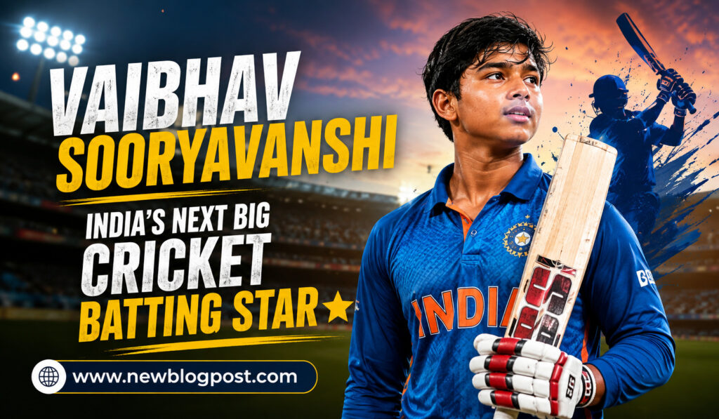 Vaibhav Sooryavanshi: India’s Next Big Cricket Batting Star