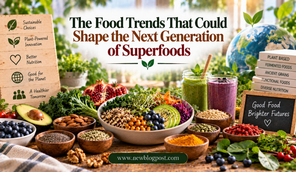Food Trends Shaping the Next Generation of Superfoods