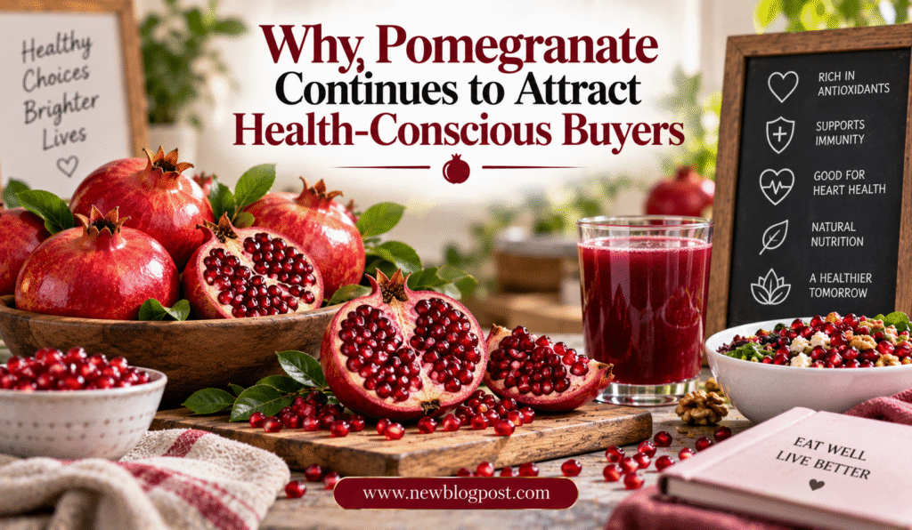 Why Pomegranate Continues to Attract Health-Conscious Buyers