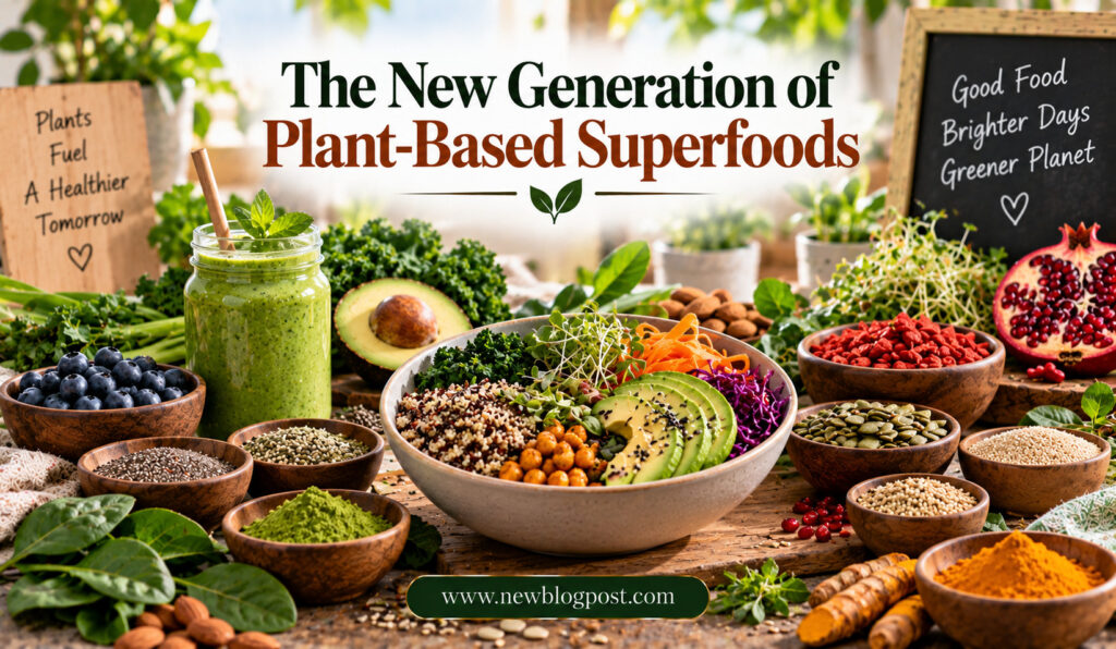 The New Generation of Plant-Based Superfoods