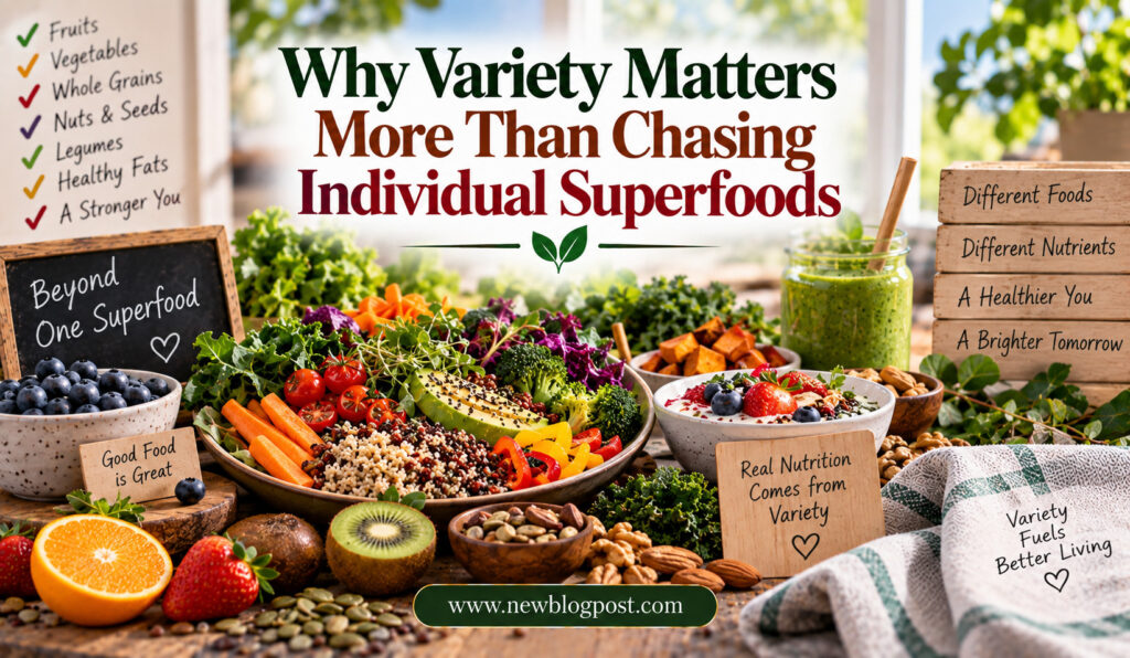 Why Variety Matters More Than Chasing Individual Superfoods