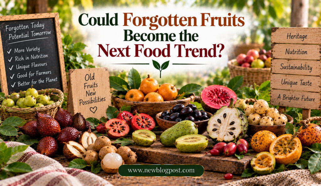 Could Forgotten Fruits Become the Next Food Trend?