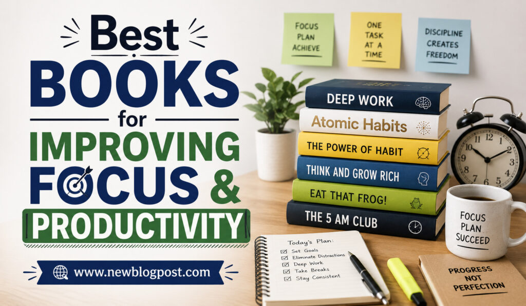 Best Books for Improving Focus and Productivity