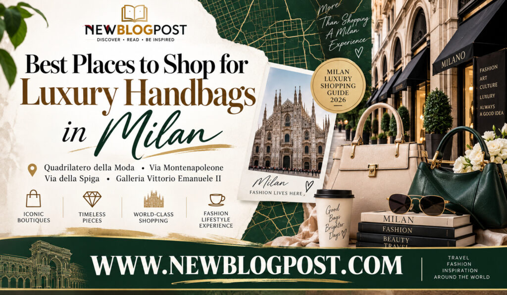 Best Places to Shop for Luxury Handbags in Milan
