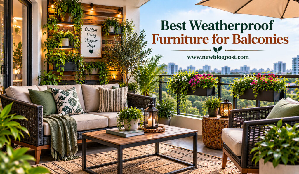 Best Weatherproof Furniture for Balconies