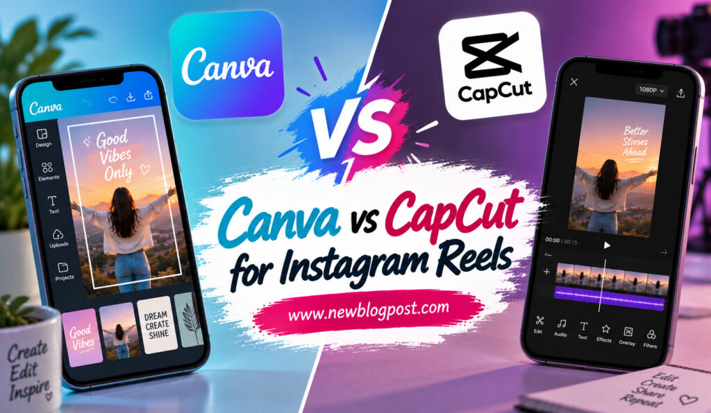 Canva vs CapCut for Instagram Reels
