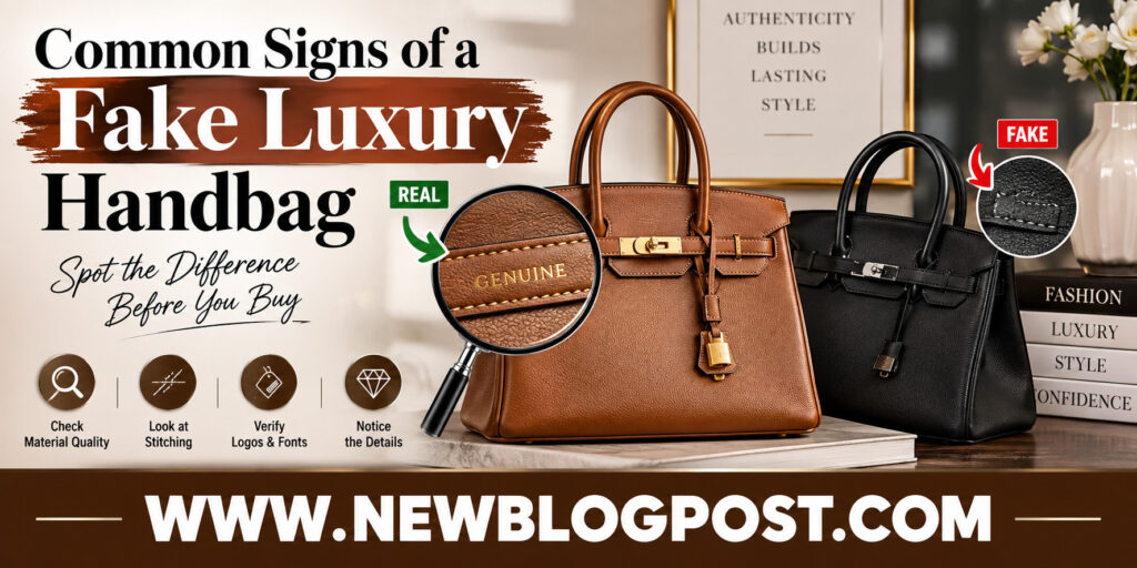 Common Signs of a Fake Luxury Handbag
