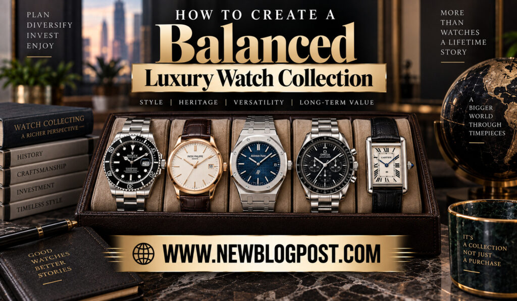How to Create a Balanced Luxury Watch Collection