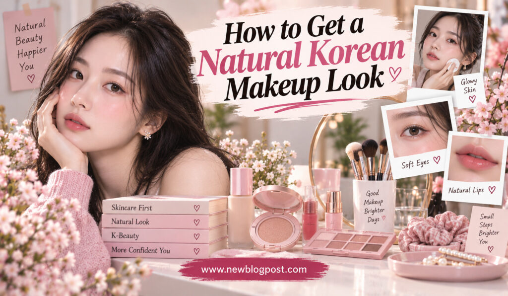 How to Get a Natural Korean Makeup Look