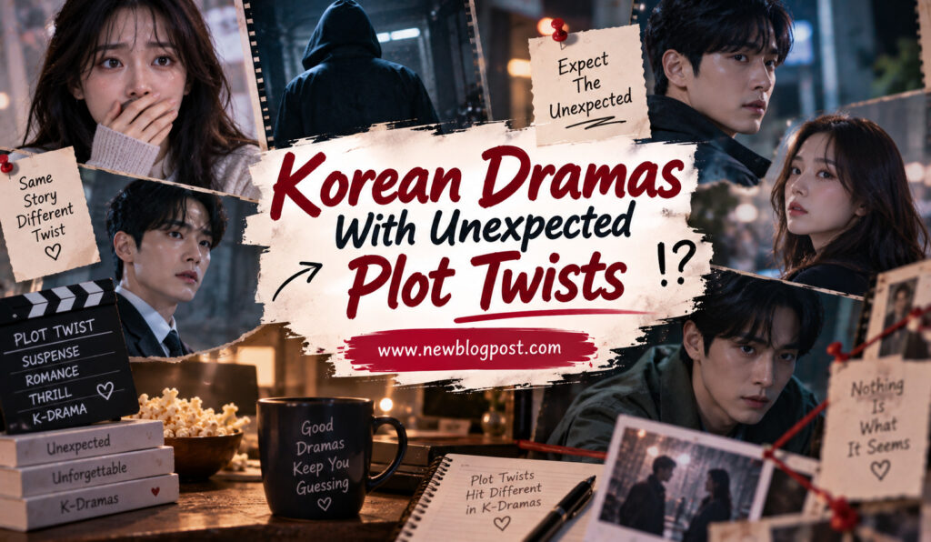 Korean Dramas With Unexpected Plot Twists