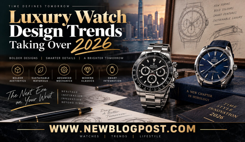 Luxury Watch Design Trends Taking Over 2026