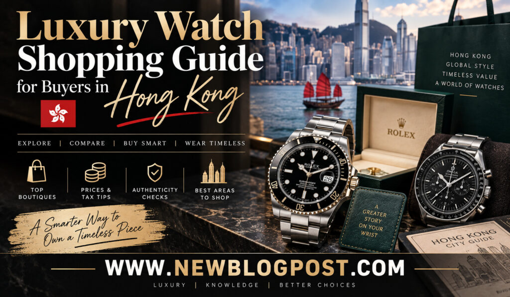 Luxury Watch Shopping Guide for Buyers in Hong Kong