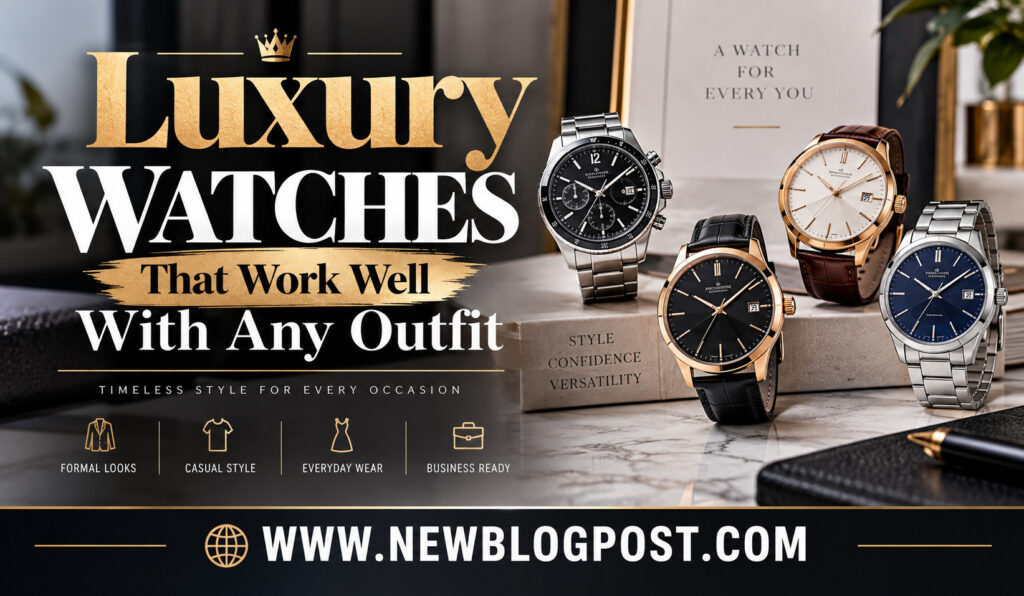 Luxury Watches That Work Well With Any Outfit