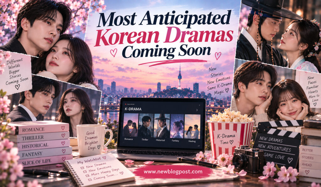 Most Anticipated Korean Dramas Coming Soon