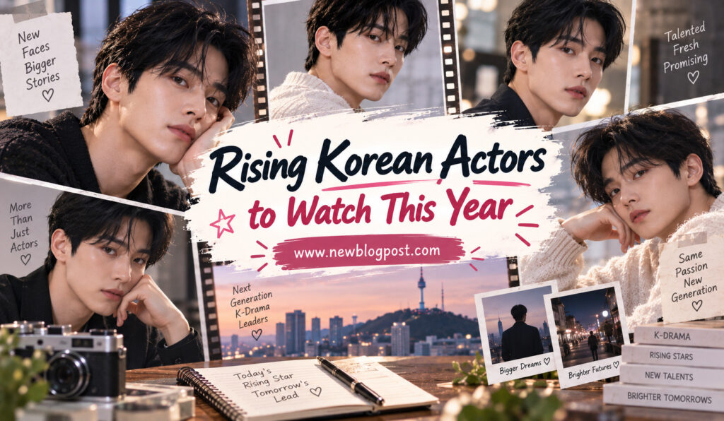 Rising Korean Actors to Watch This Year