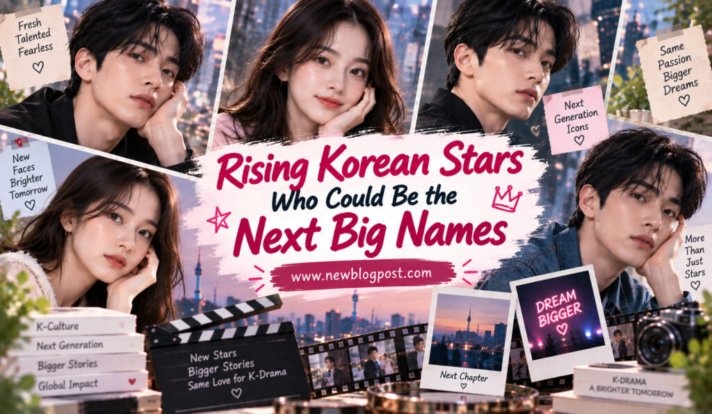 Rising Korean Stars Who Could Be the Next Big Names