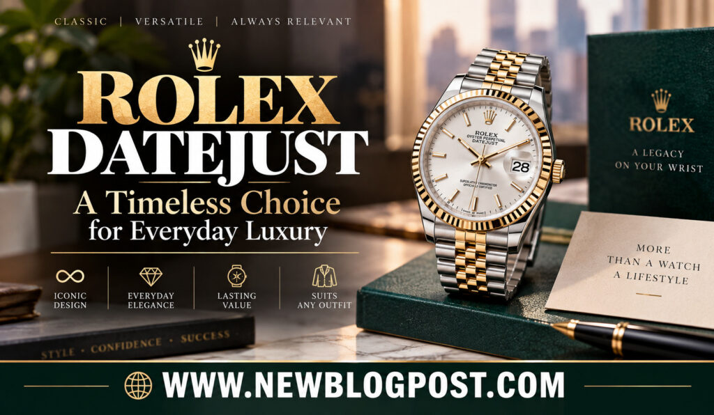 Rolex Datejust: A Timeless Choice for Everyday Luxury
