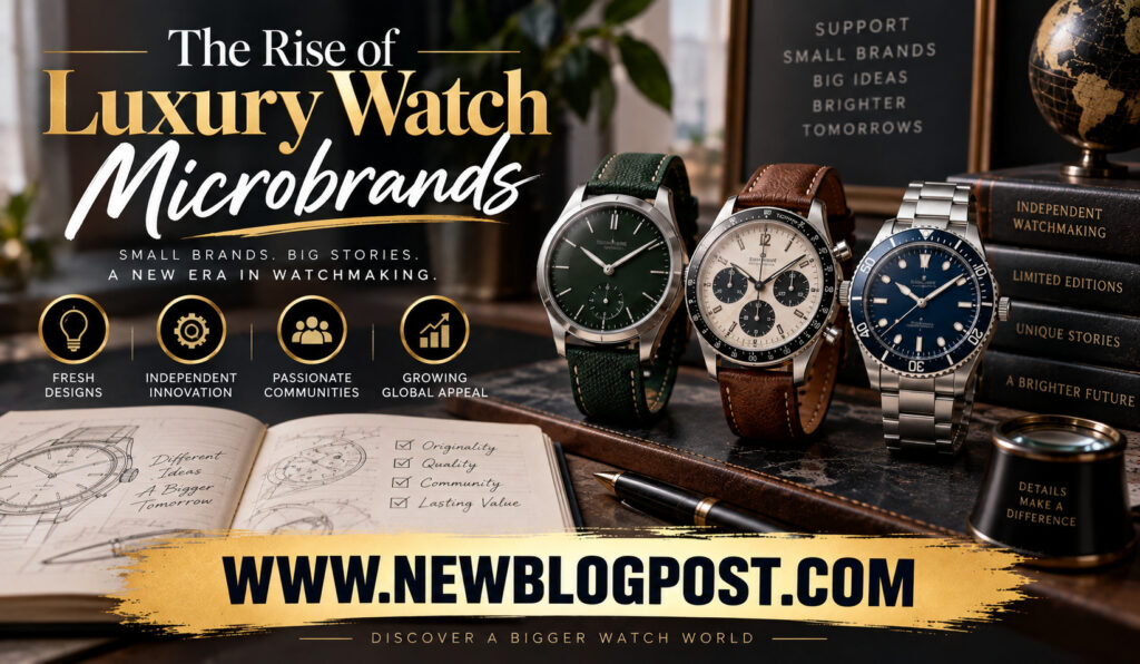 The Rise of Luxury Watch Microbrands