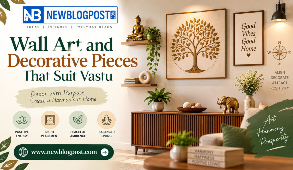Wall Art and Decorative Pieces That Suit Vastu