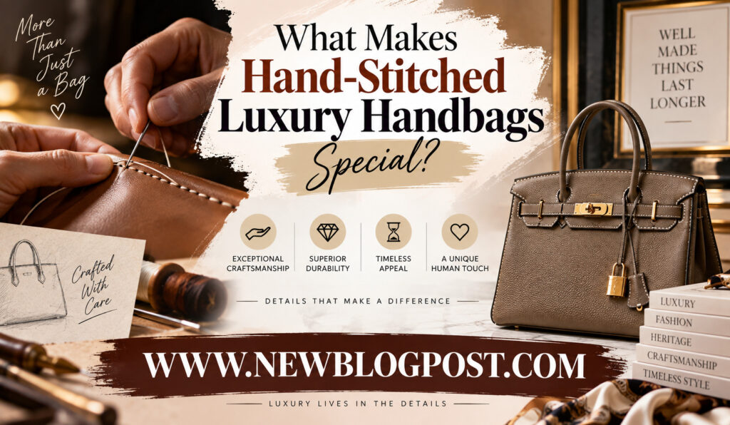 What Makes Hand-Stitched Luxury Handbags Special?