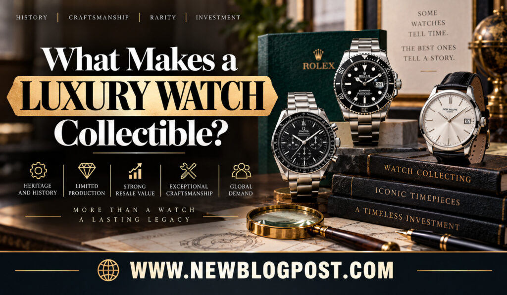 What Makes a Luxury Watch Collectible?