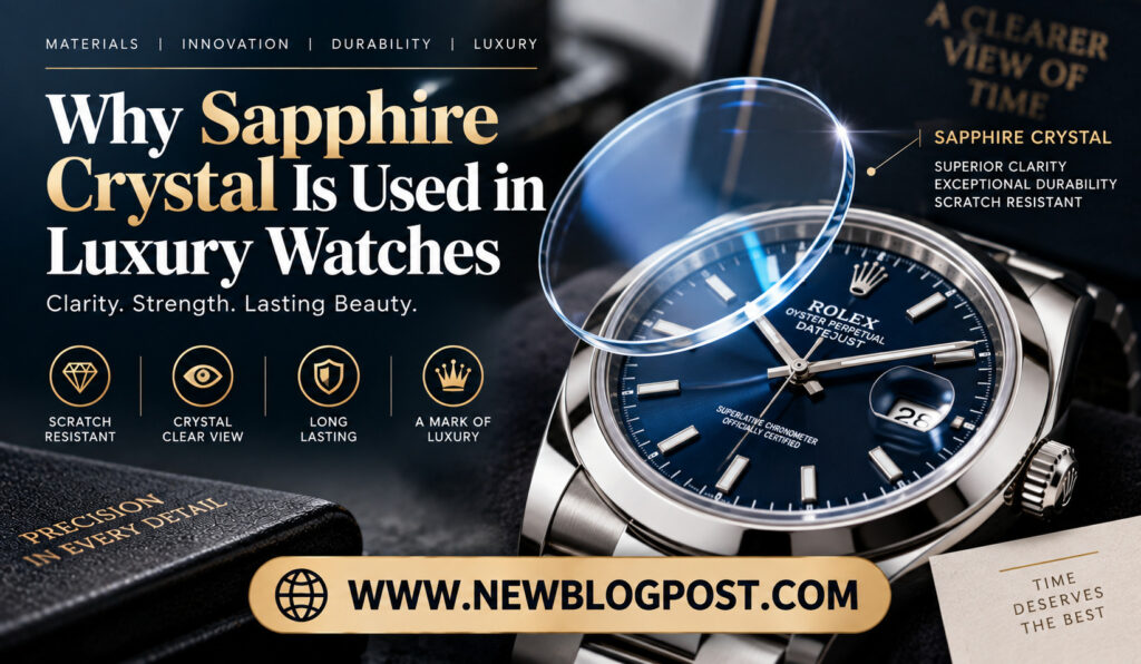 Why Sapphire Crystal Is Used in Luxury Watches