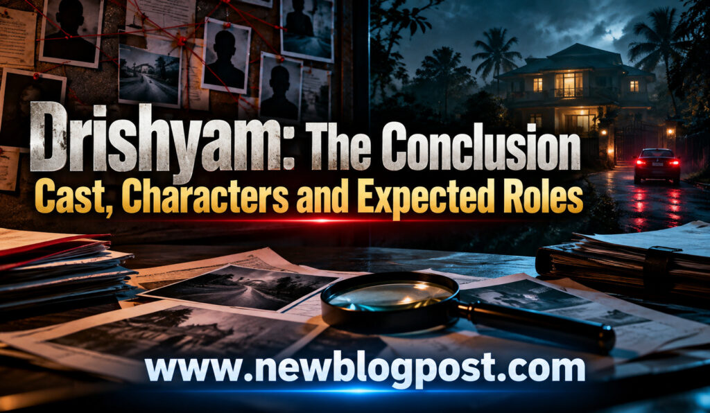 Drishyam: The Conclusion Cast, Characters and Expected Roles